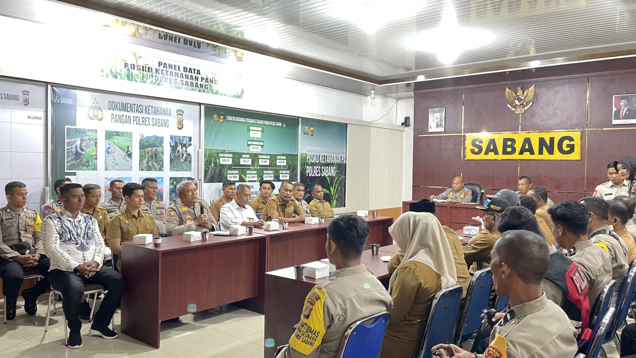 Rapat Koordinasi Ketahanan Pangan, Krueng Raya Ungkap Progres Peninjauan Lahan
