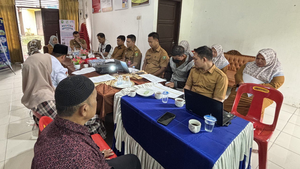 Gampong Krueng Raya Gelar Rapat Evaluasi APBG Perubahan 2025