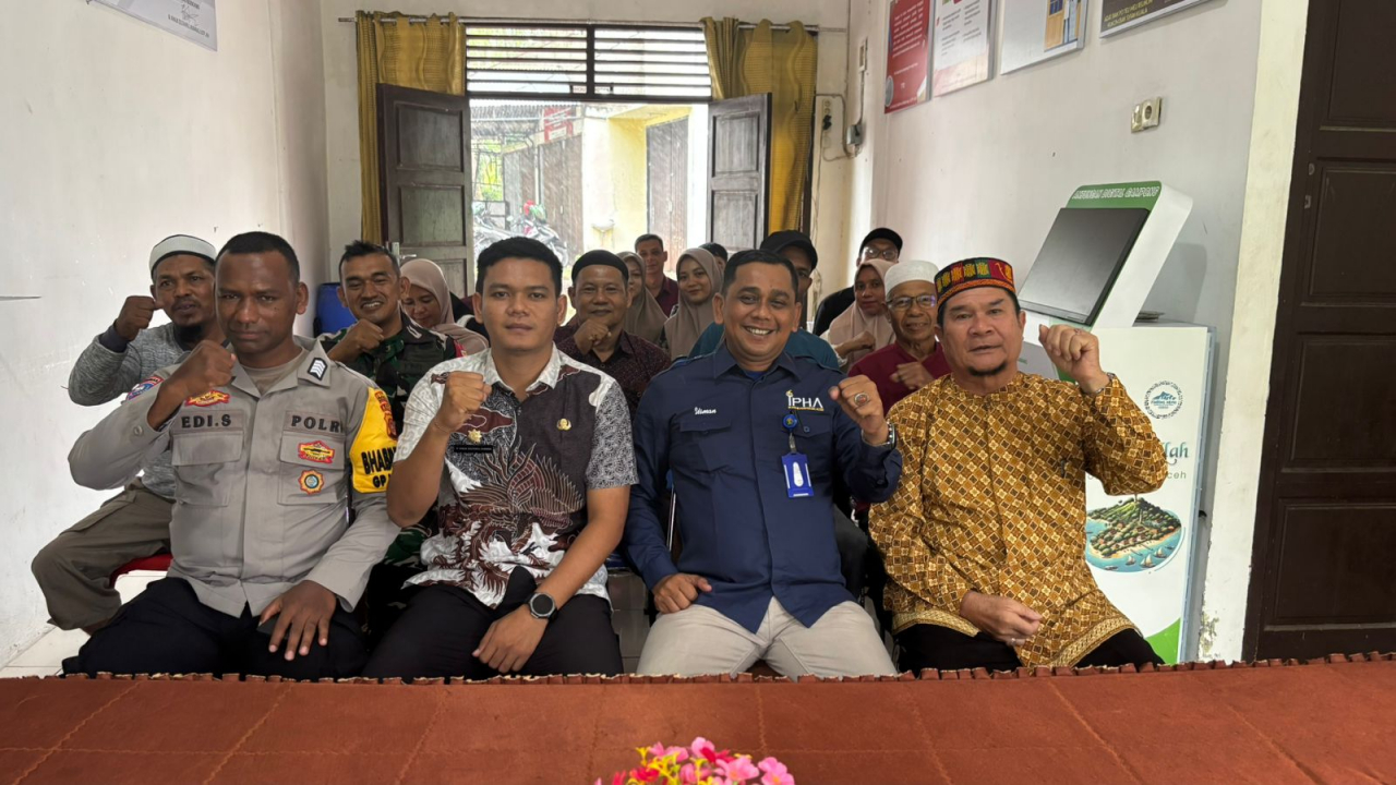 Perkuat Hukum di Tingkat Gampong, Krueng Raya Gandeng Kemenkum Aceh