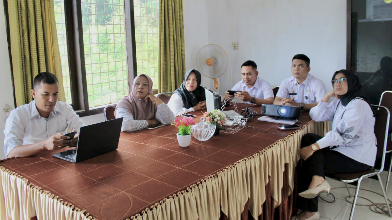 Menuju Desa Digital, Gampong Krueng Raya Gelar Rapat Persiapan Launching Aplikasi Digides