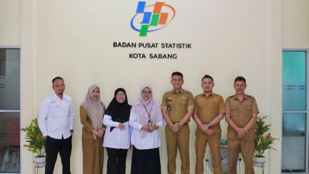 Pj Keuchik Krueng Raya dan Tim Melakukan Kunjungan Silaturahmi Kepada Kepala BPS Kota Sabang