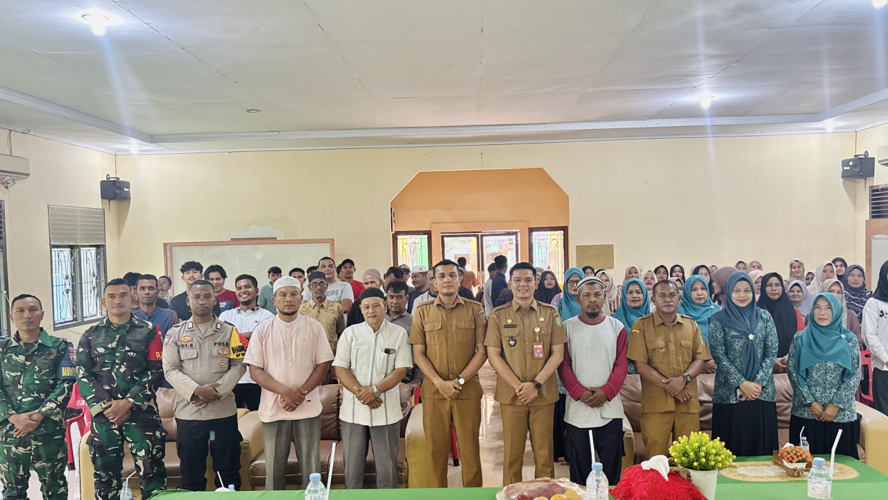 Menuju Lingkungan Sehat, Gampong Krueng Raya Gelar Sosialisasi Pilah Sampah