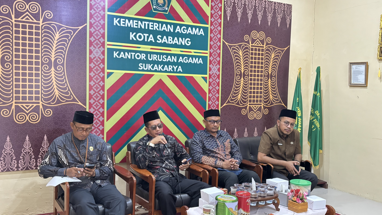 Kemenag Sabang Dorong Percepatan Legalitas Tanah Wakaf, Gampong Krueng Raya Siap Dukung