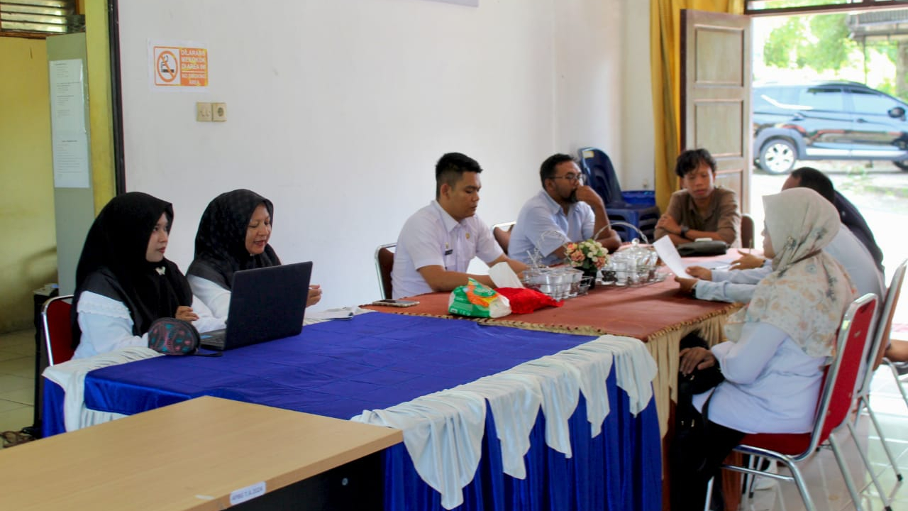 Rapat Koordinasi Tahapan Identifikasi Kebutuhan Data Desa Cantik (Cinta Statistik) di Gampong Krueng Raya,