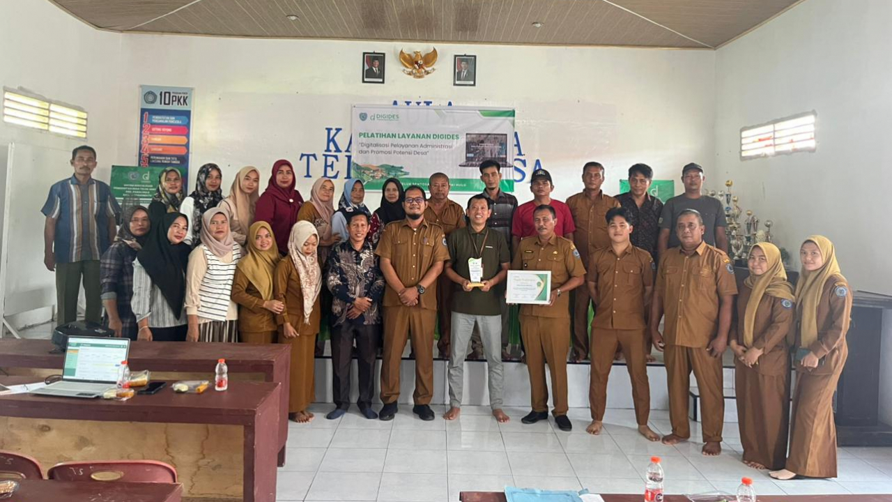 Digitalisasi Pelayanan Administrasi Desa di Desa Teluk Sentosa