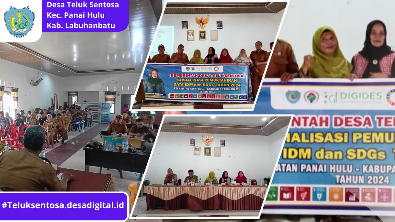 Sosialisasi Pemuktahiran Data IDM dan SDGs Tahun 2024