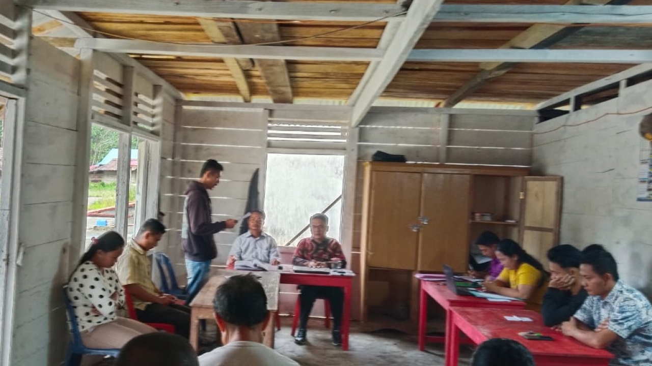 Penetapan APBDesa Hilisalo'o Tahun Anggaran 2025