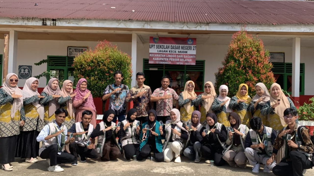 Kunjungan dan Koordinasi Awal KKN UNU Sumbar Berdakwah ke SD Negeri 27 Lagan Kecil Mudik