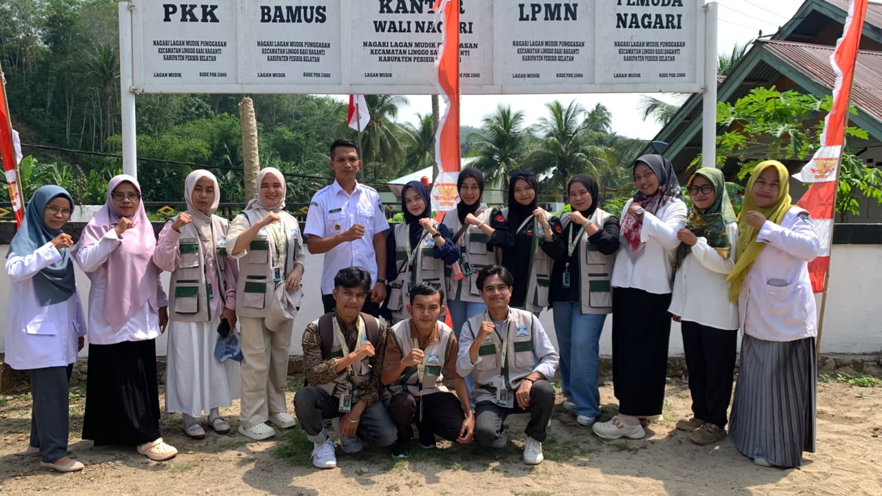 Mahasiswa KKN UNU Sumbar Hadir di Nagari Lagan Mudik Punggasan, Bersinergi Membangun Negeri: Kampus Berdampak, UNU Berdakwah, Masyarakat Berdaya