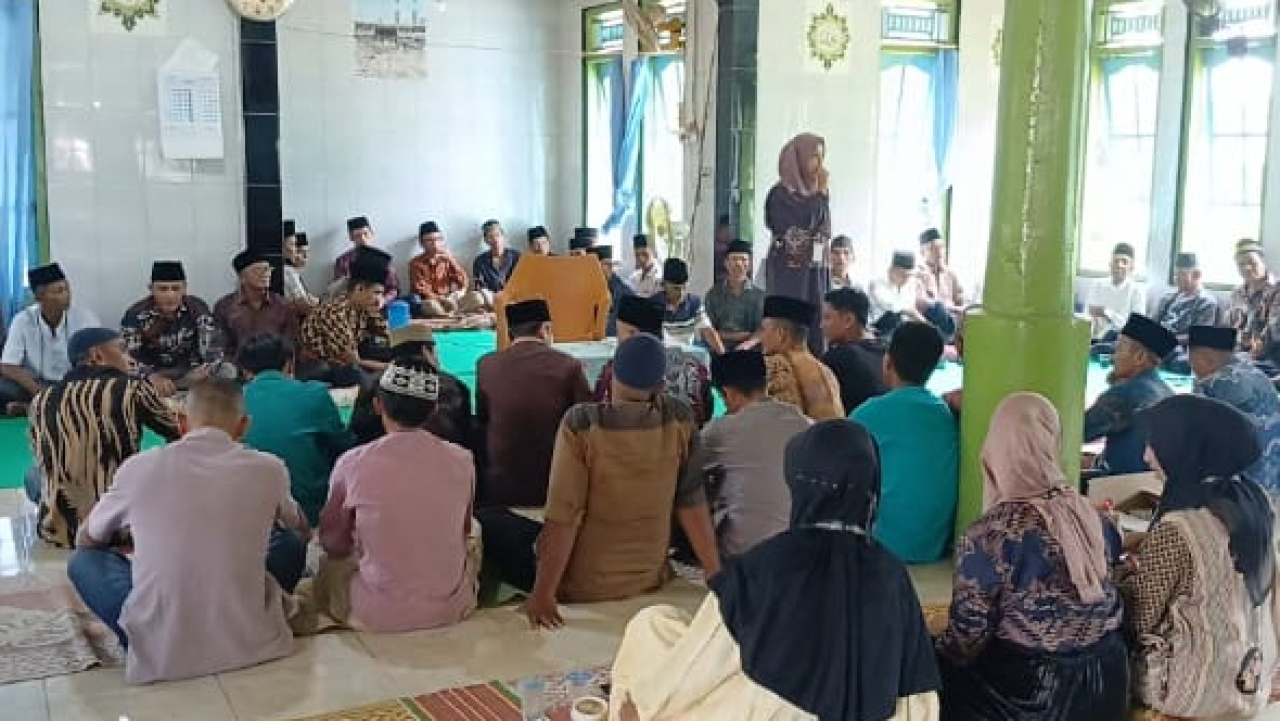 Mahasiswa KKN UNU Sumbar Kelompok 4 Berpartisipasi sebagai Panitia Peringatan Maulid Nabi Muhammad SAW di Musholla Nurul Iman Malchan Batu Joliang