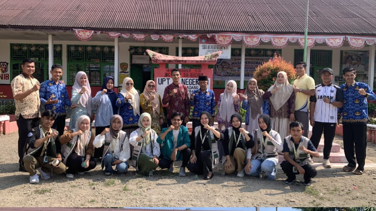 Kunjungan dan Koordinasi Awal KKN UNU Sumbar Berdakwah di SD Negeri 18 Lagan Gadang