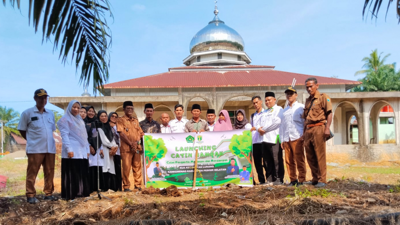 LAUNCHING PROGRAM CALON PENGANTIN MENANAM DAN BERDAMPAK