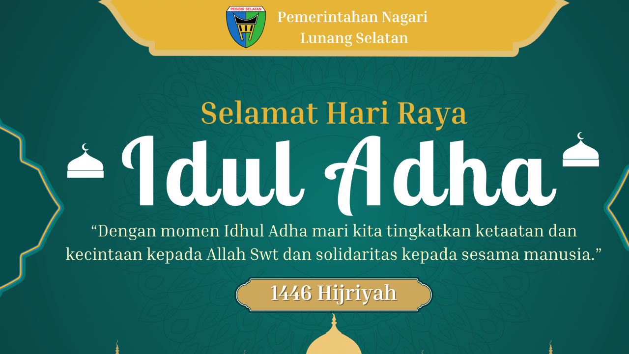 SELAMAT IDHUL ADHA 1446 H