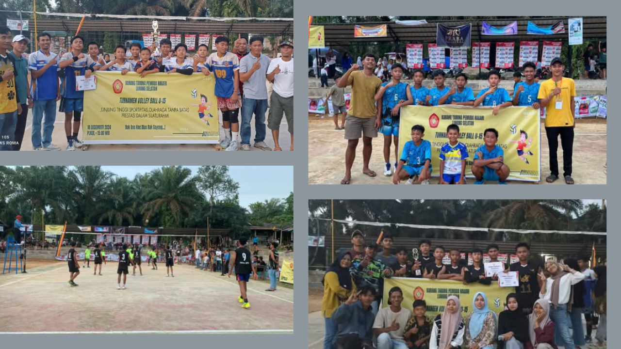 Turnamen Volley Ball U15 Antar Nagari