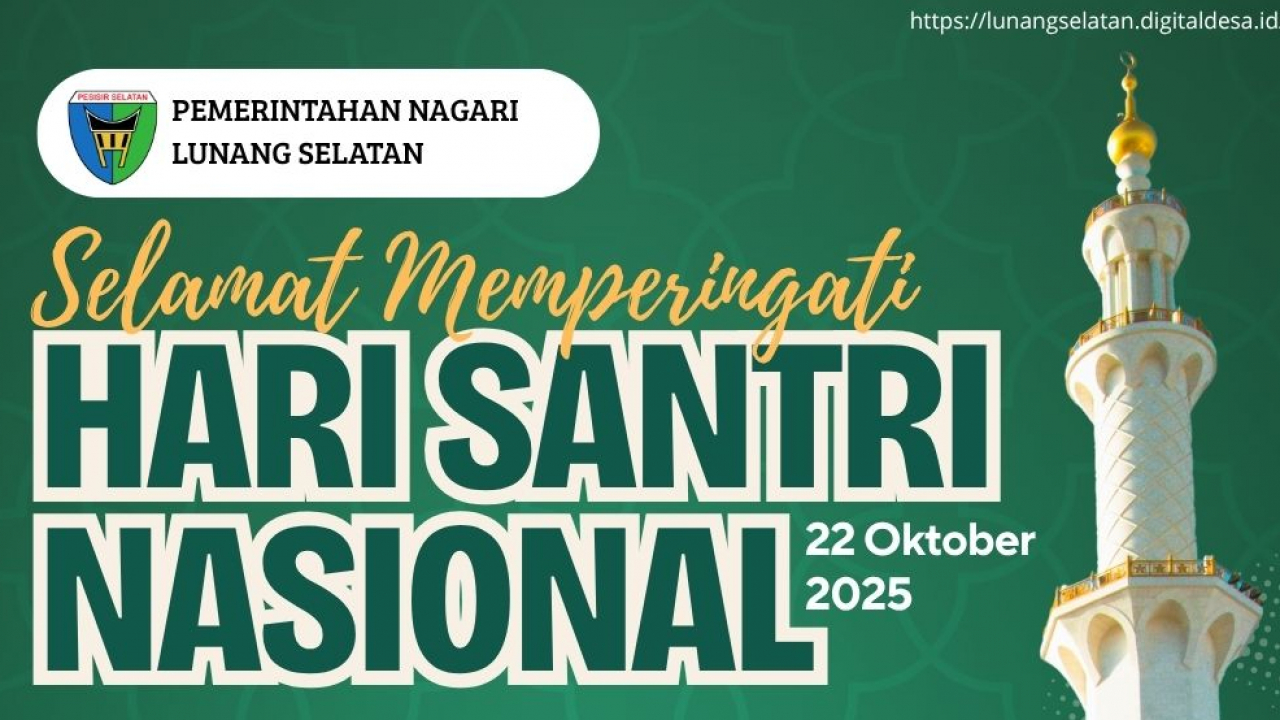 KENAPA TANGGAL 22 OKTOBER DIPERINGATI SEBAGAI HARI SANTRI?