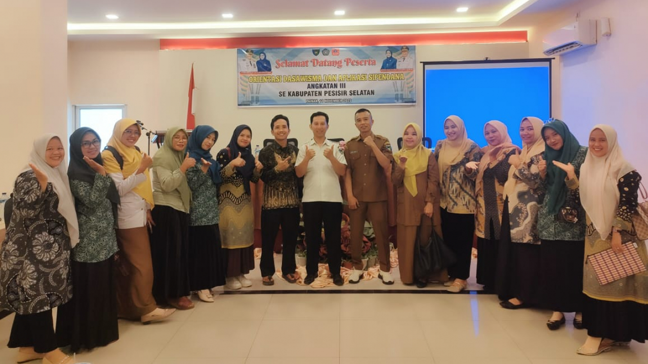 ORIENTASI APLIKASI SIPENDANA SE KABUPATEN PESISIR SELATAN TAHUN 2025