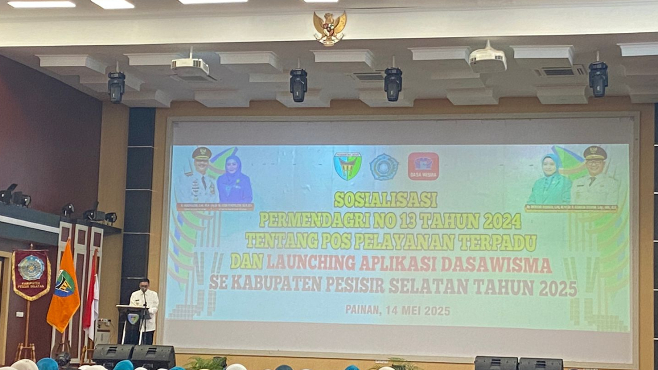 SOSIALIASI POS PELAYANAN TERPADU (POSYANDU) DAN LAUNCHING APLIKASI DASAWISMA (SI PENDANA)