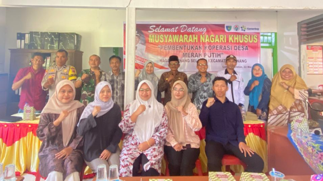 KOPERASI DESA MERAH PUTIH NAGARI LUNANG SELATAN 2025
