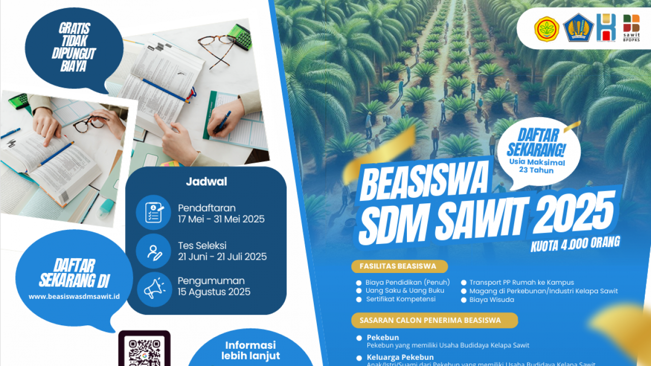 BEASISWA SDM SAWIT 2025