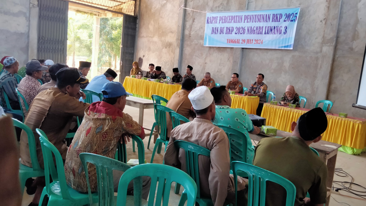 MUSYAWARAH NAGARI PEMBENTUKAN TIM RKP NAGARI 2025