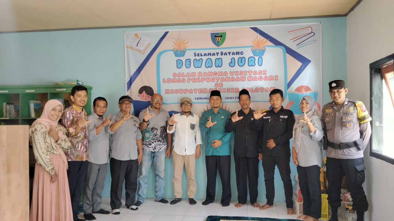 VISITASI PERPUSTAKAAN NAGARI LUNANG TIGA