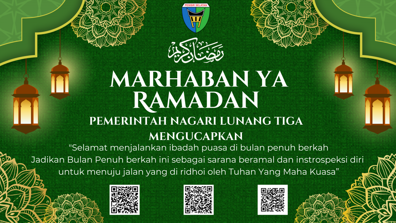 MARHABAN YA RAMADHAN 1446 H.