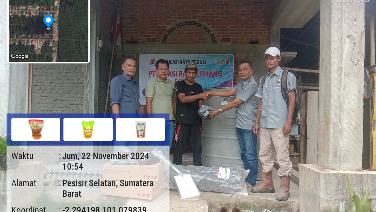 BANTUAN CSR PT. INCASI RAYA GROUP UNTUK BUDIDAYA JAMUR TIRAM