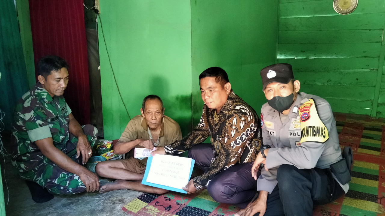 PENYALURAN BLT DANA DESA TRIWULAN DUA April, Mei dan Juni Tahun 2025