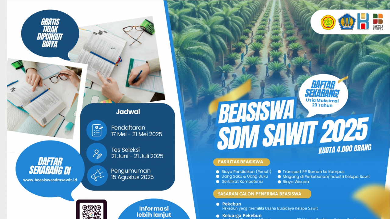BEASISWA SDM SAWIT 2025