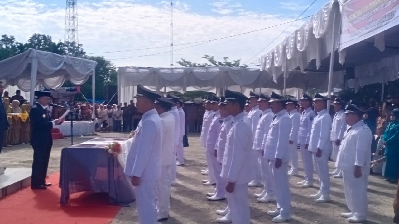 PENGAMBILAN SUMPAH JABATAN WALI NAGARI LUNANG TIGA