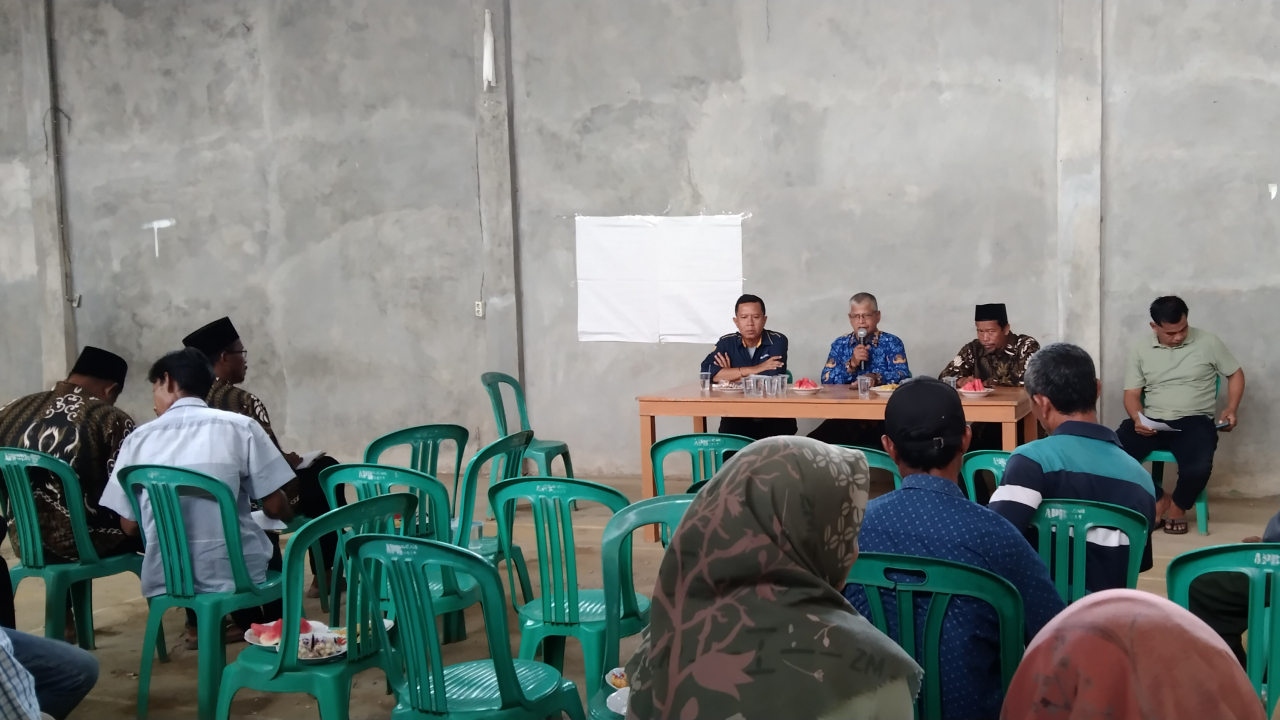 SOSIALISASI PAMSIMAS NAGARI LUNANG TIGA TAHUN 2024 DI KAMPUNG TANJUNG MULYA
