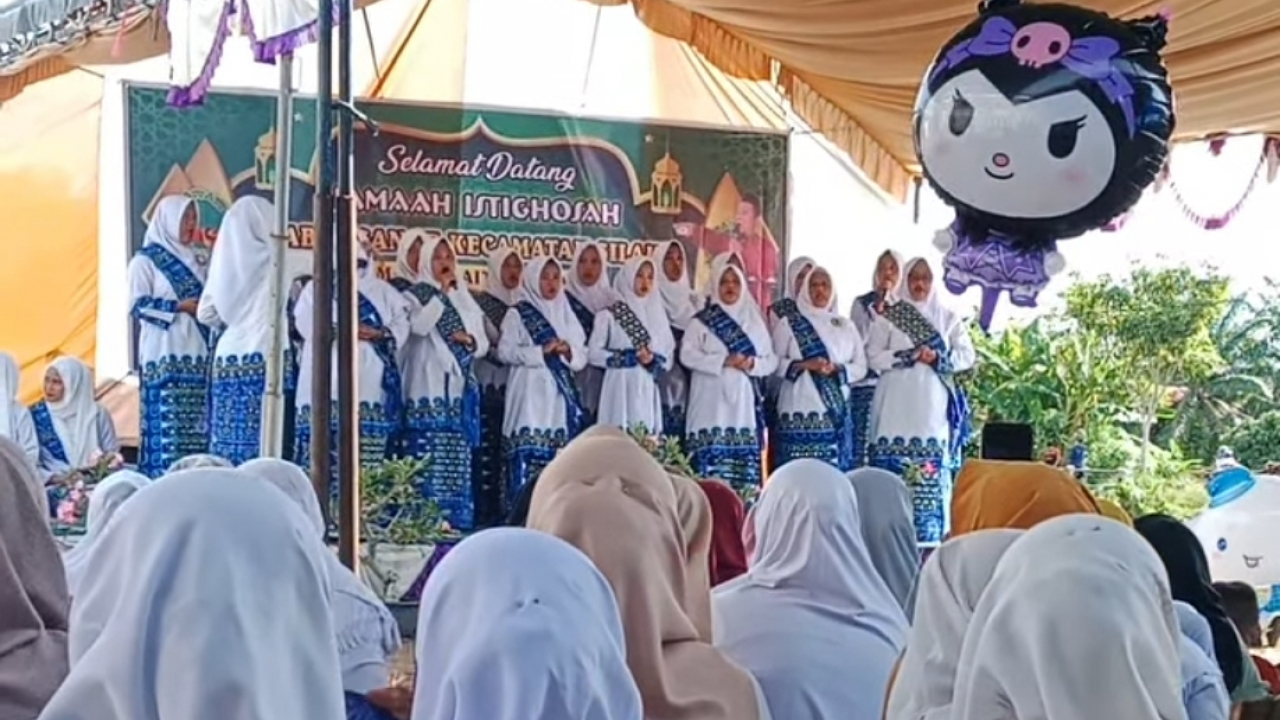 BKMT Air Hitam Hadir dalam Istighotsah Akbar di Sambungo