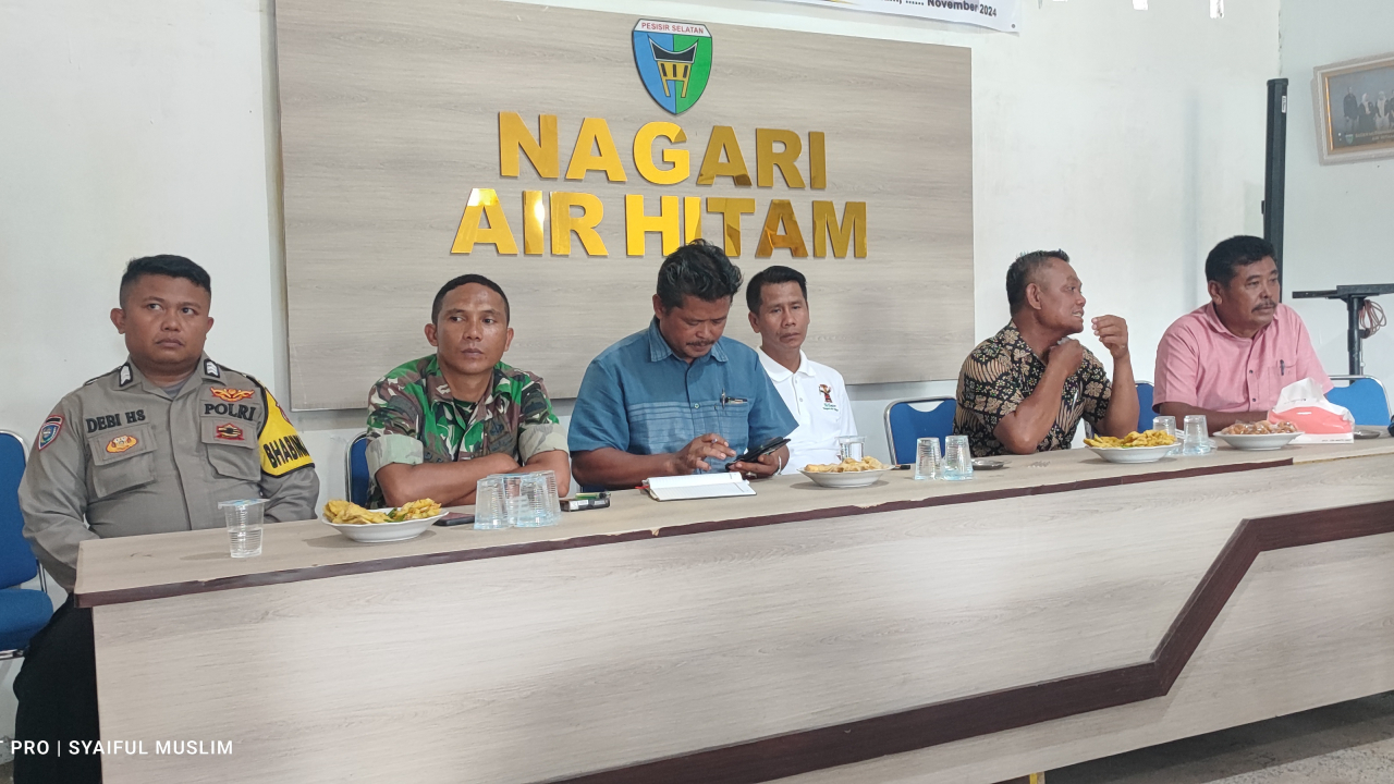 Musyawarah Pencanangan Program Pendidikan Seni Baca Al-Qur'an Yayasan Nurul Islam di Air Hitam