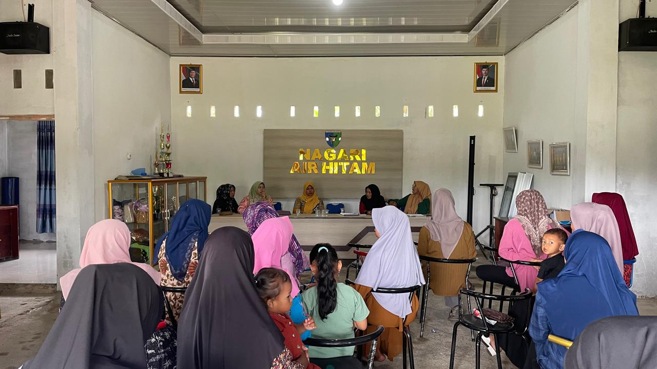 Musyawarah Awal Tahun PKK Nagari Air Hitam: Optimalisasi Peran Dasawisma dalam Pembangunan Nagari