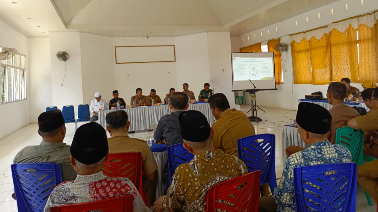 Pembentukan Satgas Trantibum dan Sosialisasi Koperasi Merah Putih di Nagari Air Hitam