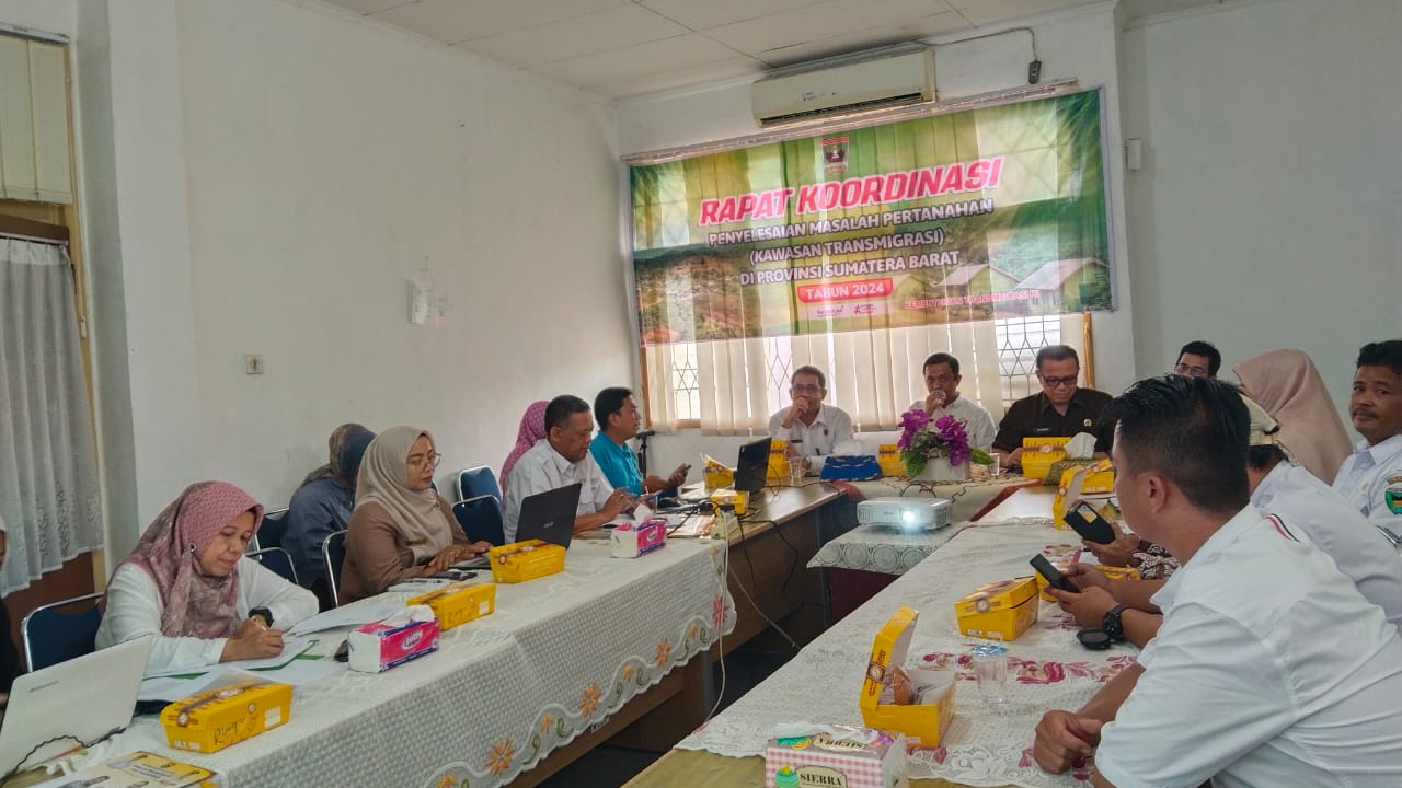 Partisipasi Nagari Air Hitam dalam Rakor Penyelesaian Masalah Pertanahan Wilayah Transmigrasi di Sumatera Barat