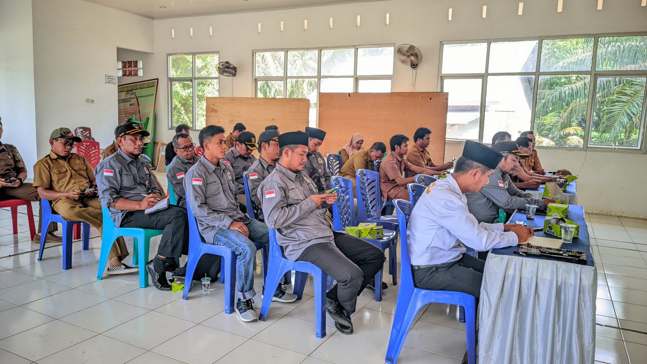 Sosialisasi Peraturan Menteri Desa PDTT dan Menteri Keuangan Terkait Penyusunan APB Nagari Tahun 2025 di Kecamatan Silaut