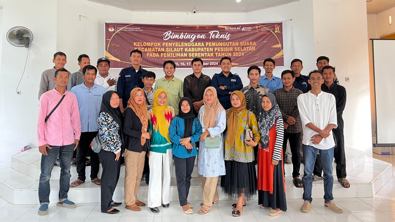 KPPS Air Hitam Bimtek Pilkada 2024