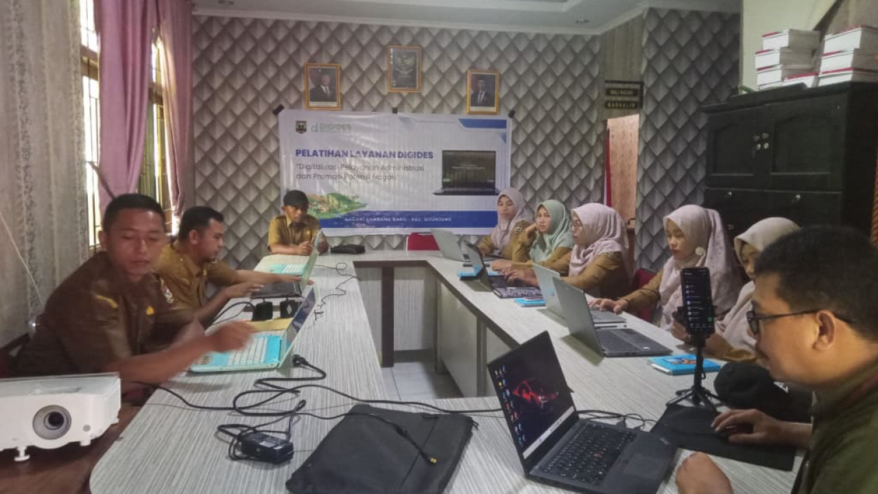 Layanan Digital: Kandang Baru Optimalkan Potensi Nagari