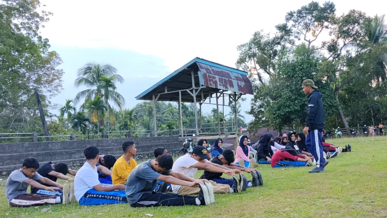 Pelatihan Calon Paskibra Nagari Kandang Baru Tahun 2026