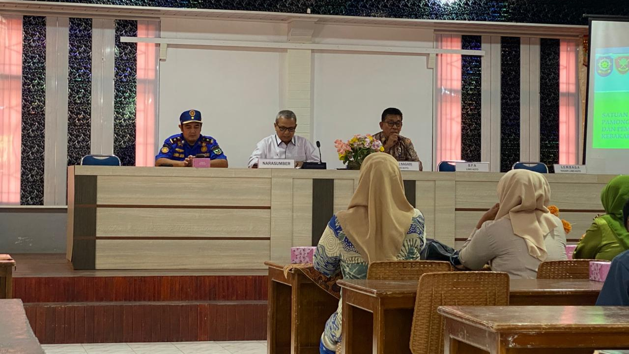 SOSIALISASI PENINGKATAN PERAN SATLIMAS TERKAIT KONDUSIFITAS PENYELENGGARAAN TRANTIBUMLIMAS