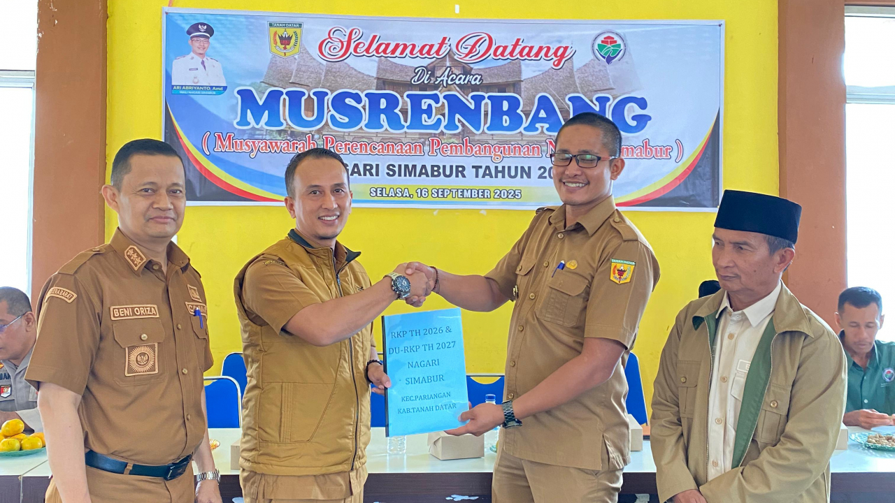 Musrenbangdes Nagari Simabur Tahun 2025