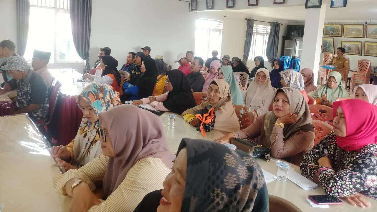 Sosialisasi Ketahanan Pangan Tahun 2025 di Nagari Pariangan