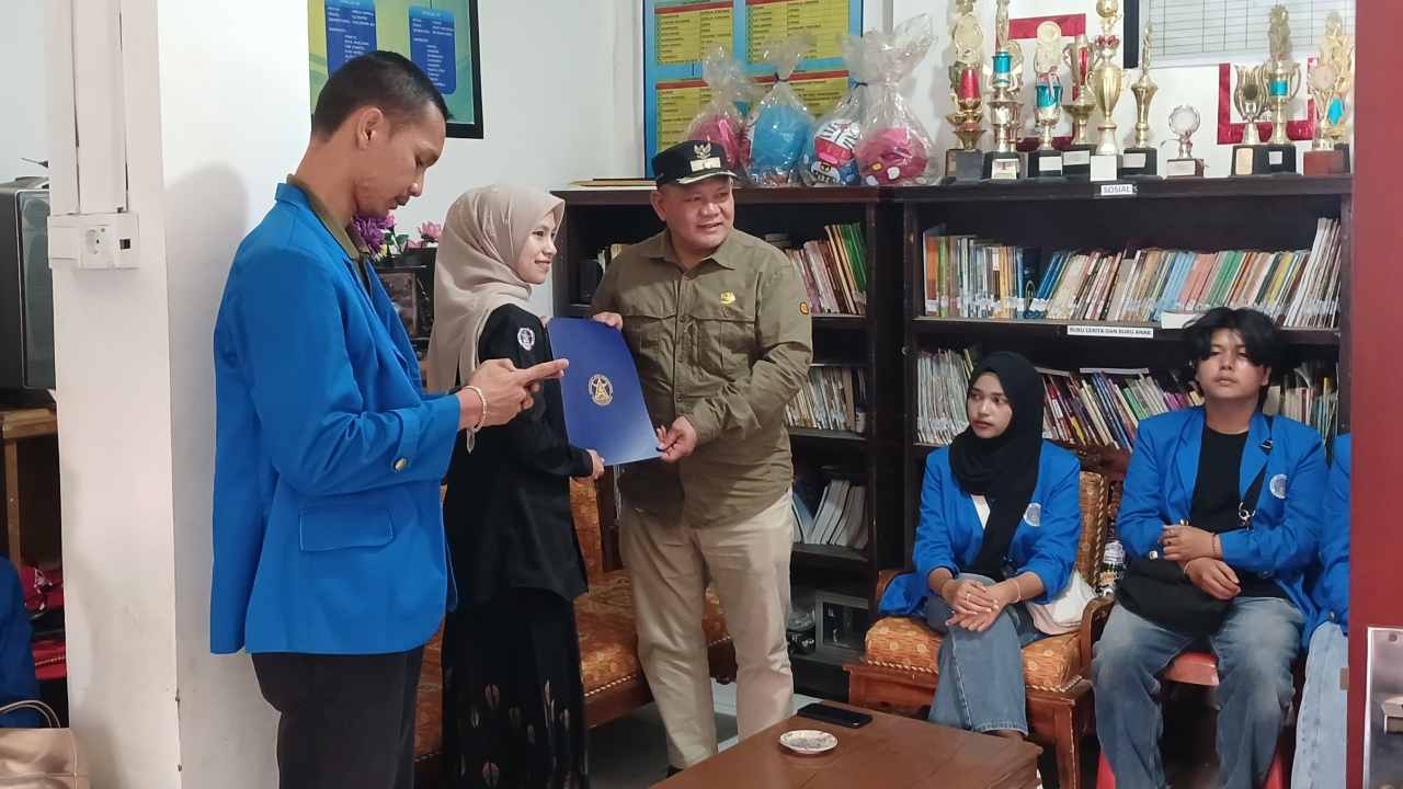 Serah Terima Mahasiswa KKN ISI Padang Panjang di Nagari Pariangan