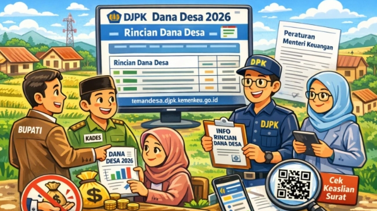 Pagu Dana Desa Nagari Pauh Kambar Tahun Anggaran 2026 Sebesar Rp. 373.456.000,-