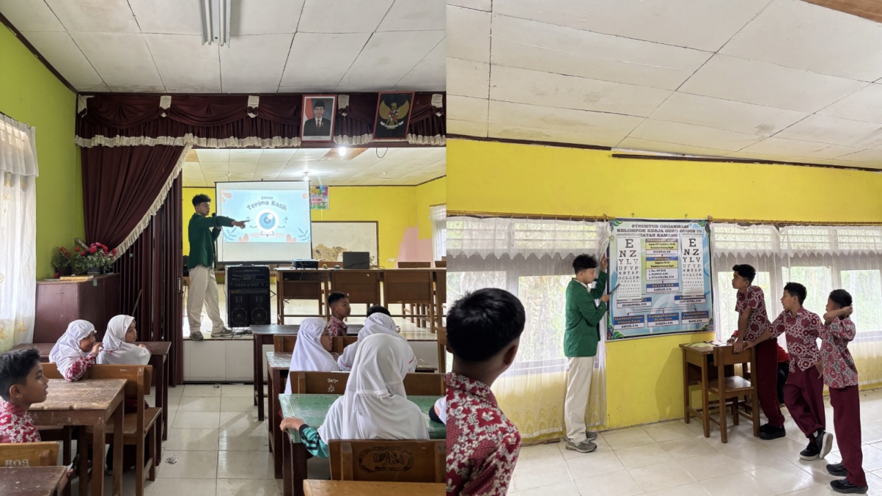 Sosialisasi dan Pemeriksaan Kesehatan Mata di SDN 02 dan SDN 13 Magek: Wujud Kepedulian Terhadap Penglihatan Anak