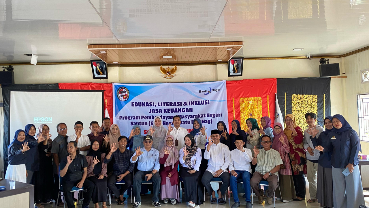 Bank Nagari Cabang Payakumbuh Sosialisasikan Produk Dan Layanan Bank Nagari di Nagari Koto Tangah Simalanggang