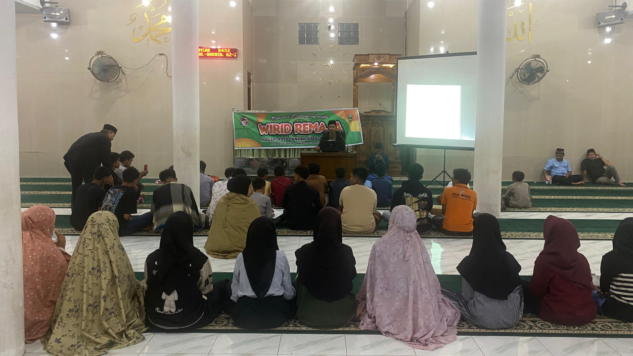 Melalui Dana APB Nagari, Wirid Remaja Bangkitkan Semangat Keagamaan di Batu Nan Limo