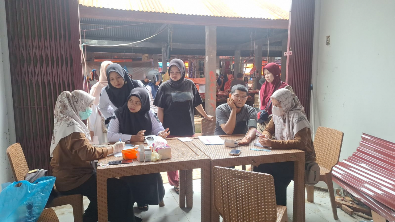Puskesmas Koto Baru Simalanggang Laksanakan Program Upaya Kesehatan Kerja di Nagari Koto Tangah Simalanggang