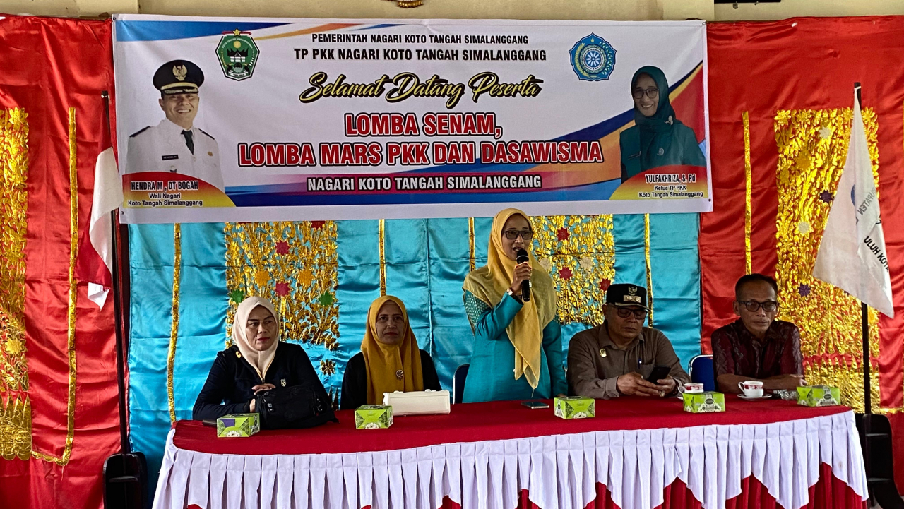 Tiga Jorong Bersinergi Ikuti Lomba PKK di Koto Tangah Simalanggang